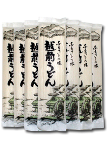福井県の越前うどん 乾麺200ｇ入×10袋
