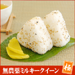 無農薬ミルキークイーン極