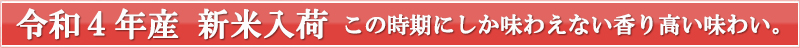 新米入荷
