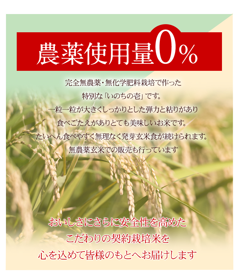 農薬使用量0％