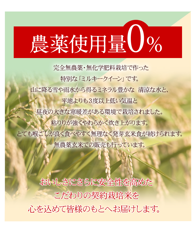 農薬使用量0％