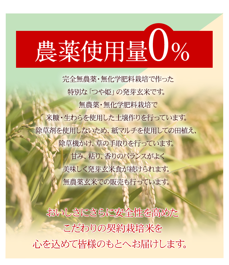 農薬使用量0％